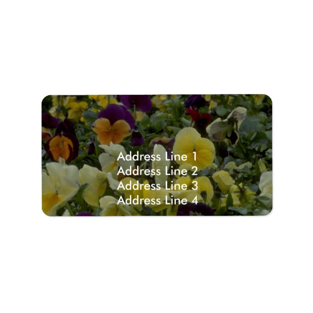 Very Small Colours Label (Front)