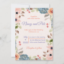 Very Special colourful invitation