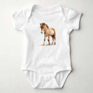 Very Sweet Baby Horse Foal Bodysuit