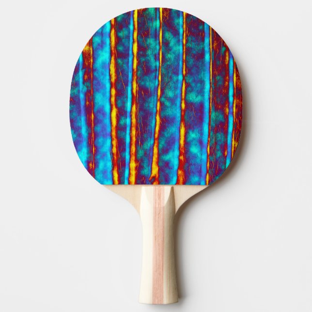 Very Unique Abstract Pattern Ping Pong Paddle (Front)