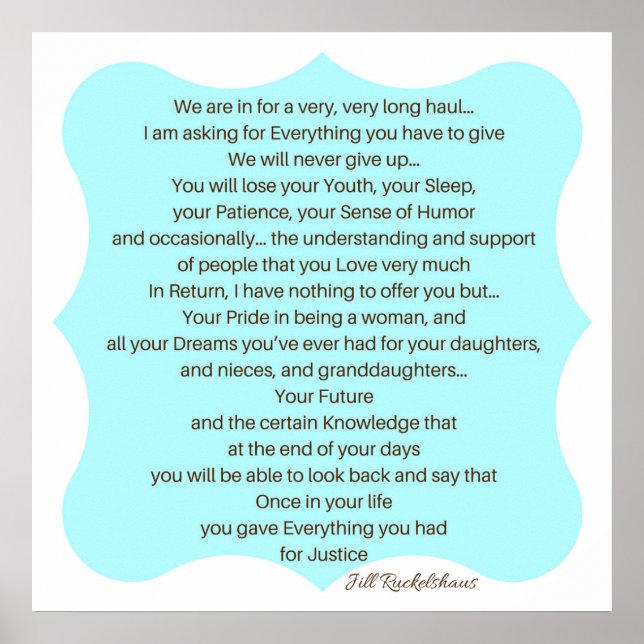 Very, Very Long Haul Poster (Front)