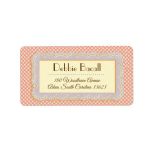 Very Vintage Return Address Labels