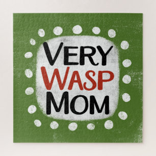 Very Wasp Mom Jigsaw Puzzle