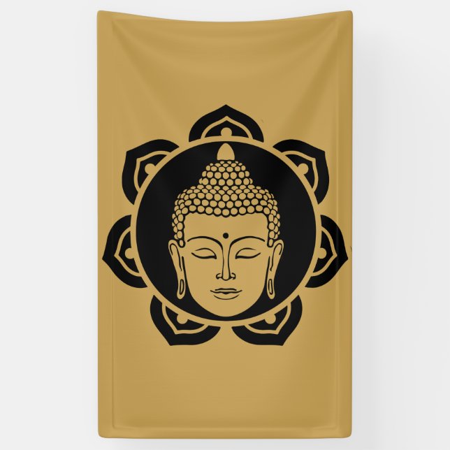 Vesak Buddha Buddha Purnima Buddha Day Banner (Vertical)