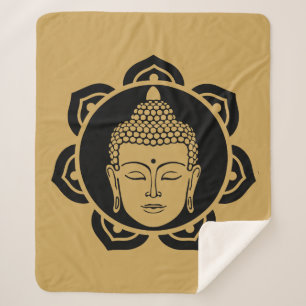 Vesak Buddha Buddha Purnima Buddha Day Sherpa Blanket