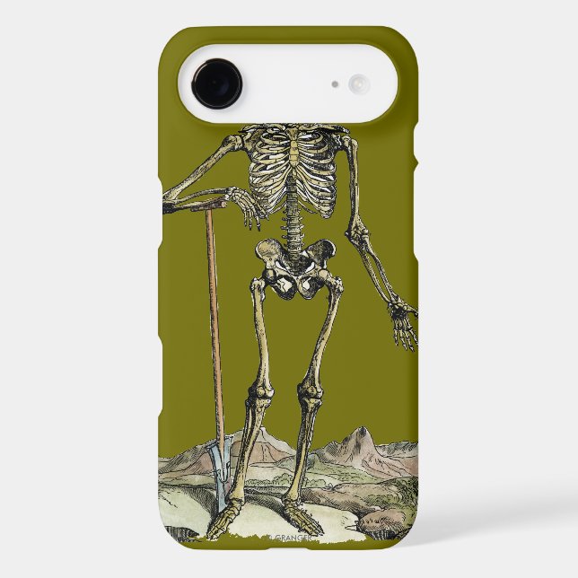 Vesalius: Skeletal System Case-Mate iPhone Case (Back)