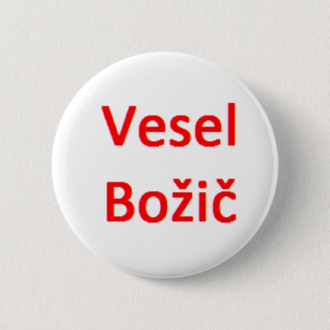 vesel bozic2 2 inch round button (Front)