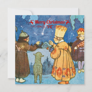 Veselé Vánoce! by Zdenek Guth. christmas Holiday Card