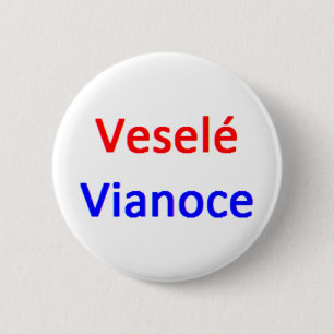 vesele vianoce coffee mug 2 inch round button