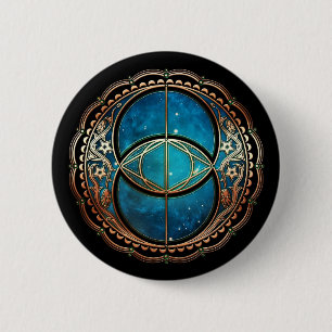 Vesicle Pisces 2 Inch Round Button