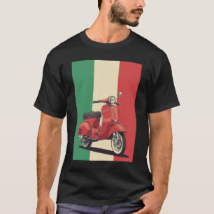 Vespa Italian Flag T-Shirt