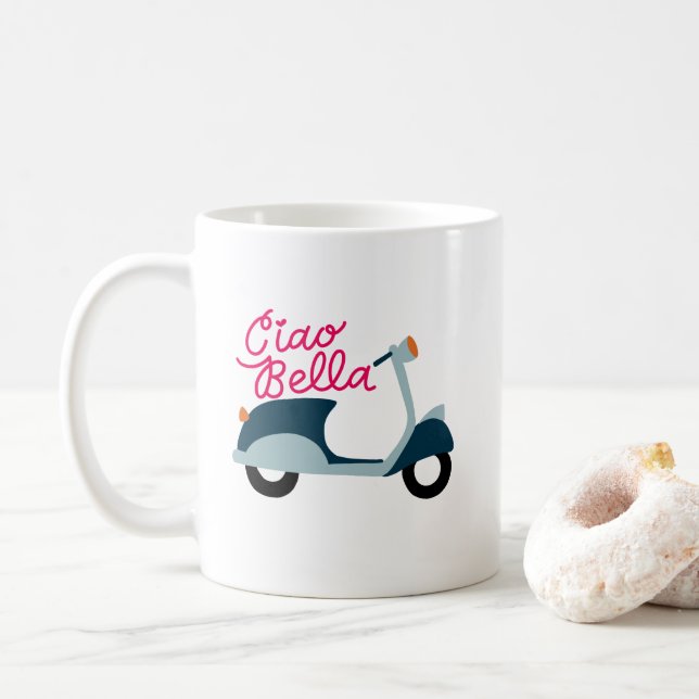 Vespa Mug (Avec donut)