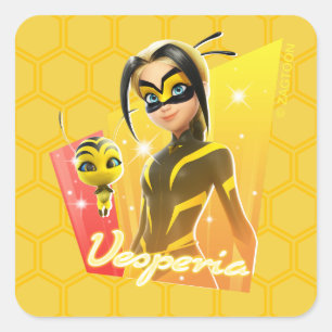 Vesperia & Pollen Square Sticker