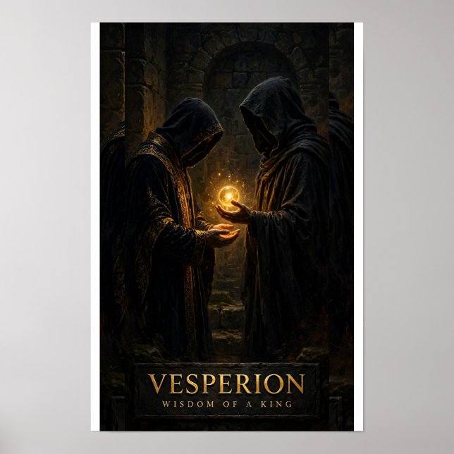 Vesperion — Wisdom Of A King Poster (Front)