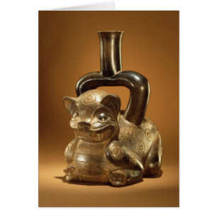 Vessel with puma, Chavin Culture, c.90 BC
