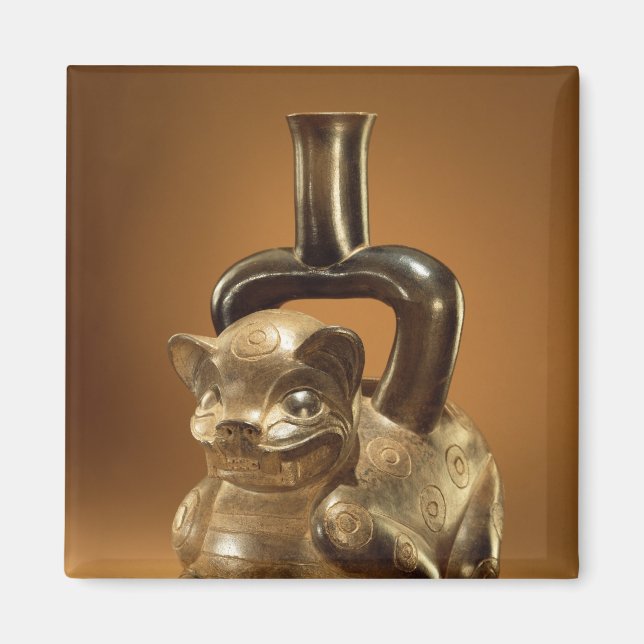 Vessel with puma, Chavin Culture, c.90 BC Magnet (Front)