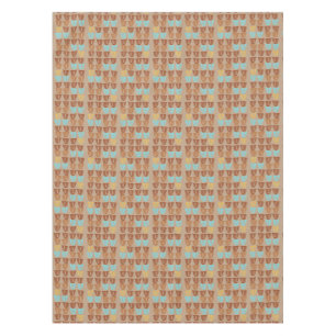 Vessels on Linen Tablecloth by KCS