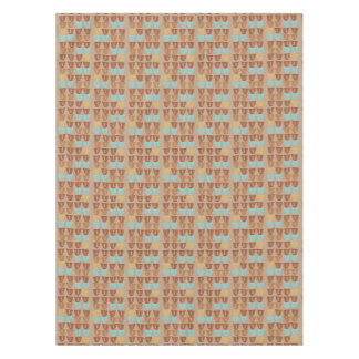 Vessels on Linen Tablecloth by KCS