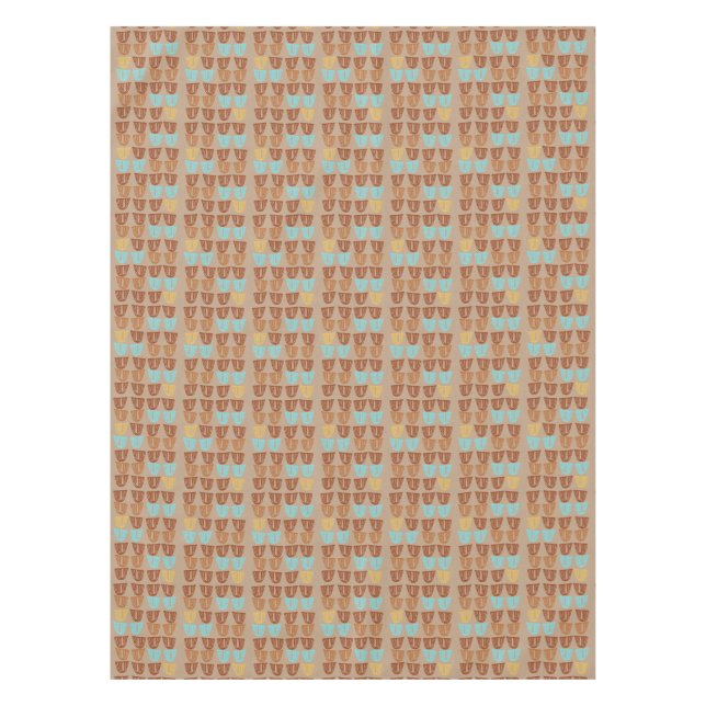 Vessels on Linen Tablecloth by KCS (Front)