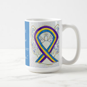 Vessie Cancer Sensibilisation Ruban Angel Mug