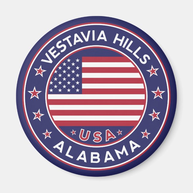 Vestavia Hills, Alabama Magnet (Front)