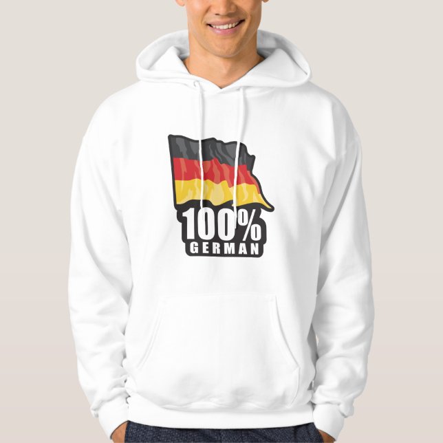 Veste À Capuche 100% allemand (Devant)
