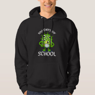 Veste À Capuche 100 Jours De Monstre Scolaire Masque Visage Étudia