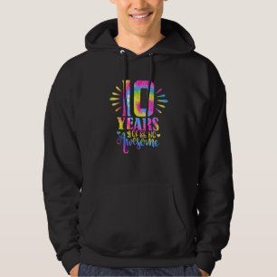 Veste À Capuche 10 ans d'être génial 10e anniversaire filles