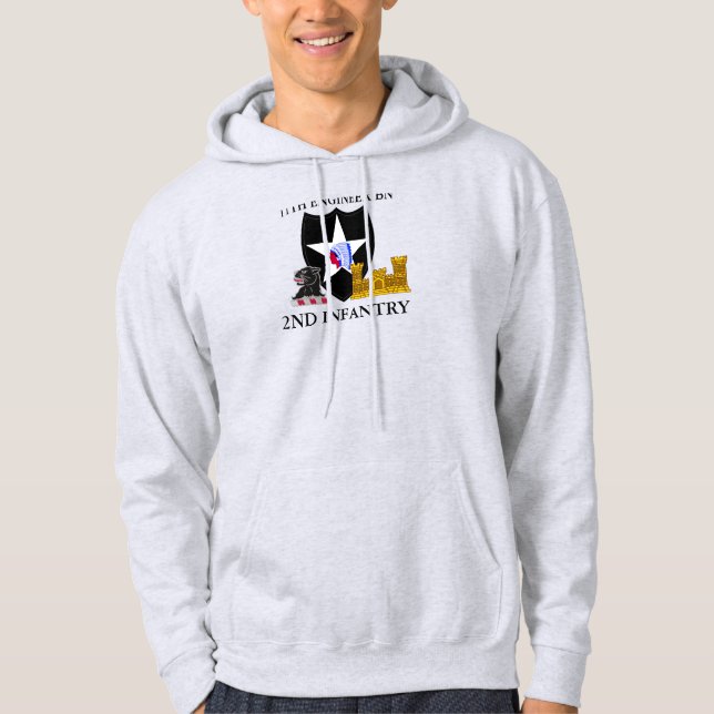 VESTE À CAPUCHE 11E DIVISION D'INFANTERIE BN 2E (Devant)