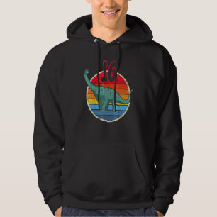Veste À Capuche 16e anniversaire I Brachiosaurus Diplodocus I Fami