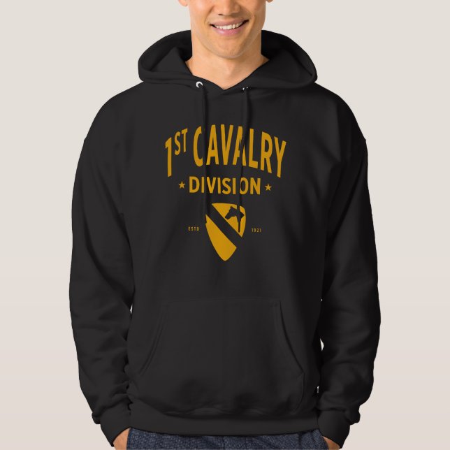 Veste À Capuche 1re division de cavalerie - Première équipe États- (Devant)