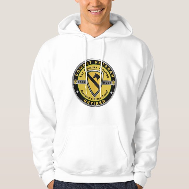 Veste À Capuche  1re division de cavalerie retraitée  (Devant)