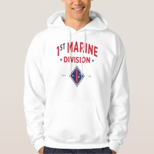 Veste À Capuche 1re Division maritime - Militaires américains