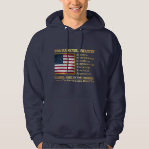 Veste À Capuche 20ème Infanterie volontaire du Maine (BH)
