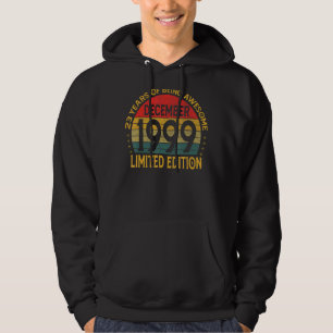 Veste À Capuche 23 ans Vintage décembre 1999 23e Anniversaire
