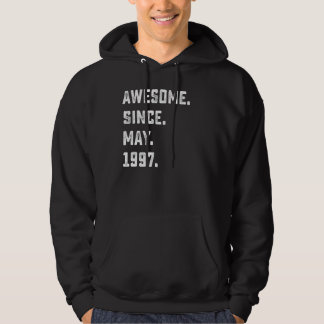 Veste À Capuche 25e anniversaire stupéfiant depuis mai 1997 25 ans