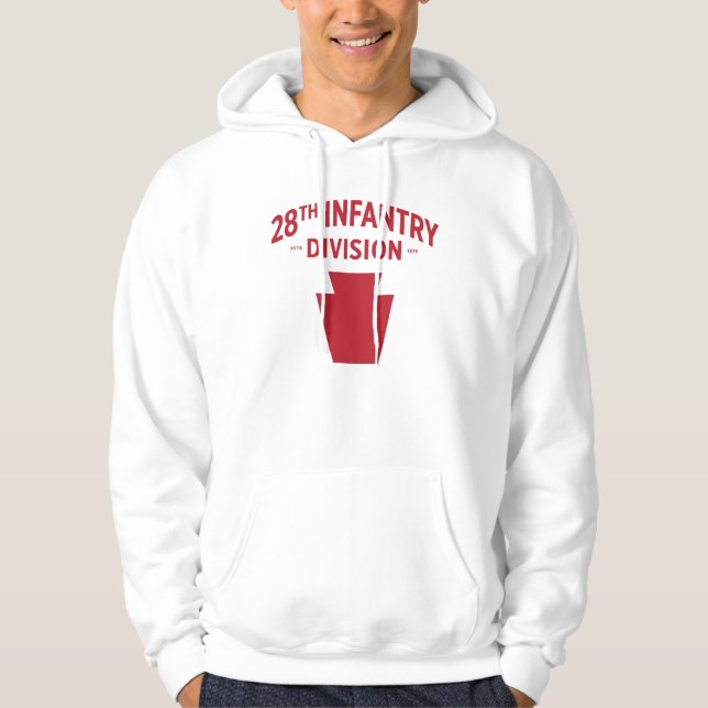 Veste À Capuche 28e insigne de la division d'infanterie (Devant)