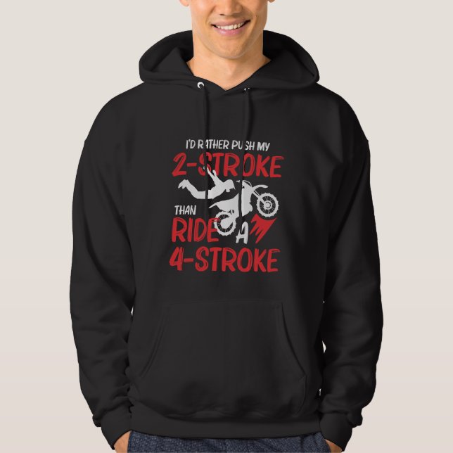 Veste À Capuche 2 Strocross MX Motocross Dirt Bike Supercross (Devant)