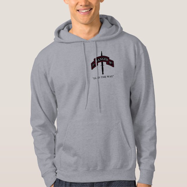 VESTE À CAPUCHE 3E BATAILLE 75E RÉGIMENT DE RANGER  (Devant)