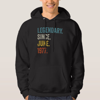 Veste À Capuche 45 ans de légende depuis juin 1977 45e anniversair