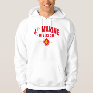 Veste À Capuche 4e division maritime "Combat quatrième"