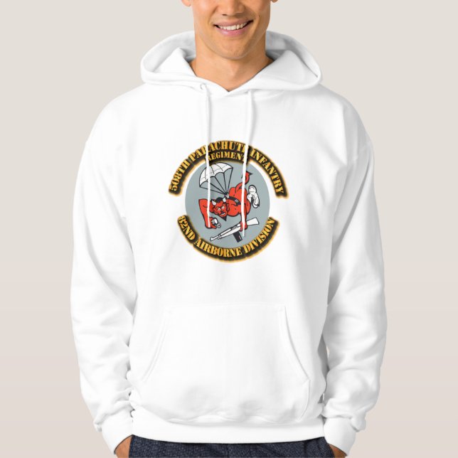 Veste À Capuche 508e régiment d'infanterie de parachute (PIR) 82e  (Devant)