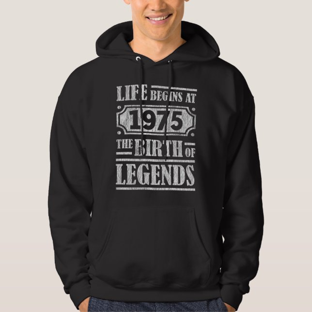 Veste À Capuche 50 Ans 1975 Naissance De La Légende 50E Anniversai (Devant)