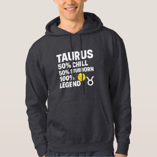 Veste À Capuche 50% de frisson, 50% de têtu, 100% de légende - Fun