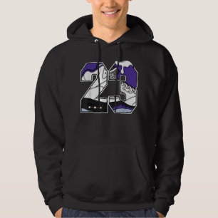 Veste À Capuche 5 Concordance Rétro Numéro de l'arbre 23 Loser Lov