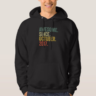 Veste À Capuche 5e anniversaire stupéfiant depuis octobre 2017 5 a