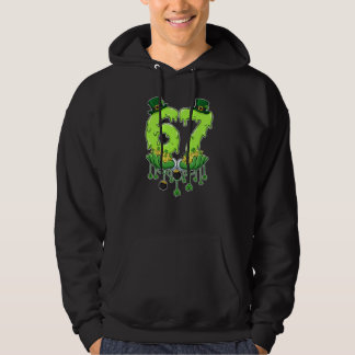 Veste À Capuche 67 Meme Shamrocks Six Seven Shamrocks 6-7 St Patri