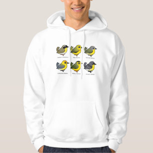 Veste À Capuche 6 fauvettes de Birdorable