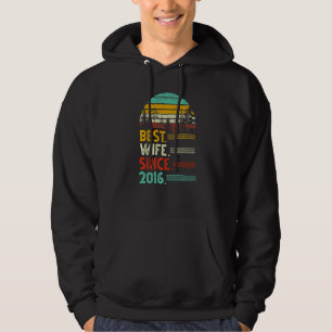 Veste À Capuche 6ème anniversaire de Mariage drôle meilleure femme