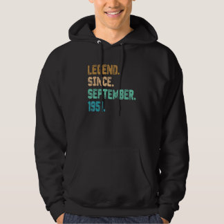 Veste À Capuche 71 ans de légende depuis septembre 1951 71e naissa
